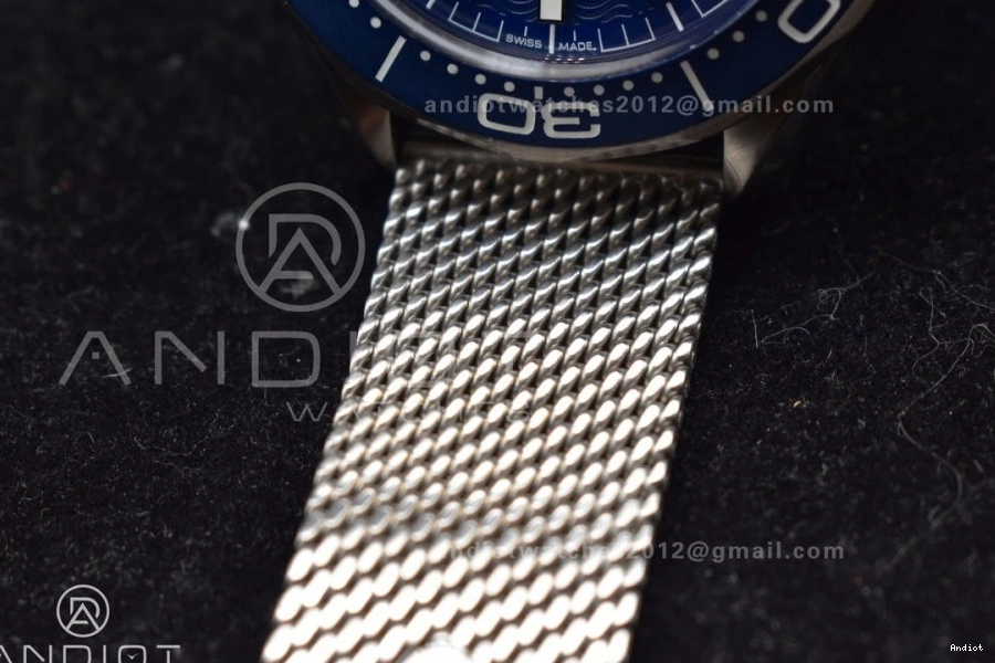 Mesh 60th 42mm 1065 Edition anniversary Best VSF Bracelet Seamaster Bond 300M A Stylish James on 0801